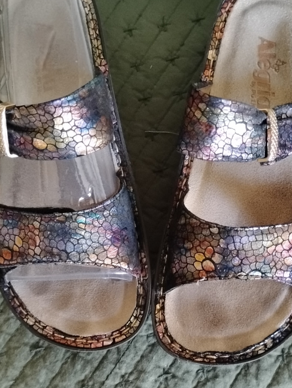 Alegria Sandals Size 38 - Picture 2 of 5